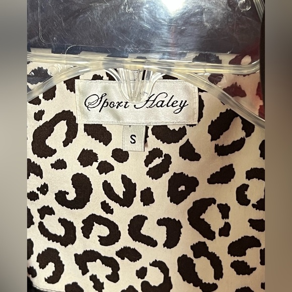 Sport Haley Cheetah Print Brown/Cream Women’s Jacket - Picture 2 of 14